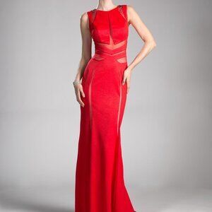 Scoop Neck Sheath Shape Evening Dress CD84792
